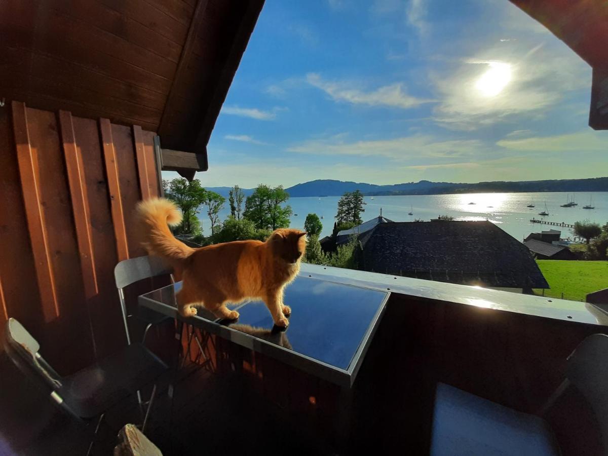 Sundowner Appartment At The Lakeside - 120Sqm Schörfling Esterno foto